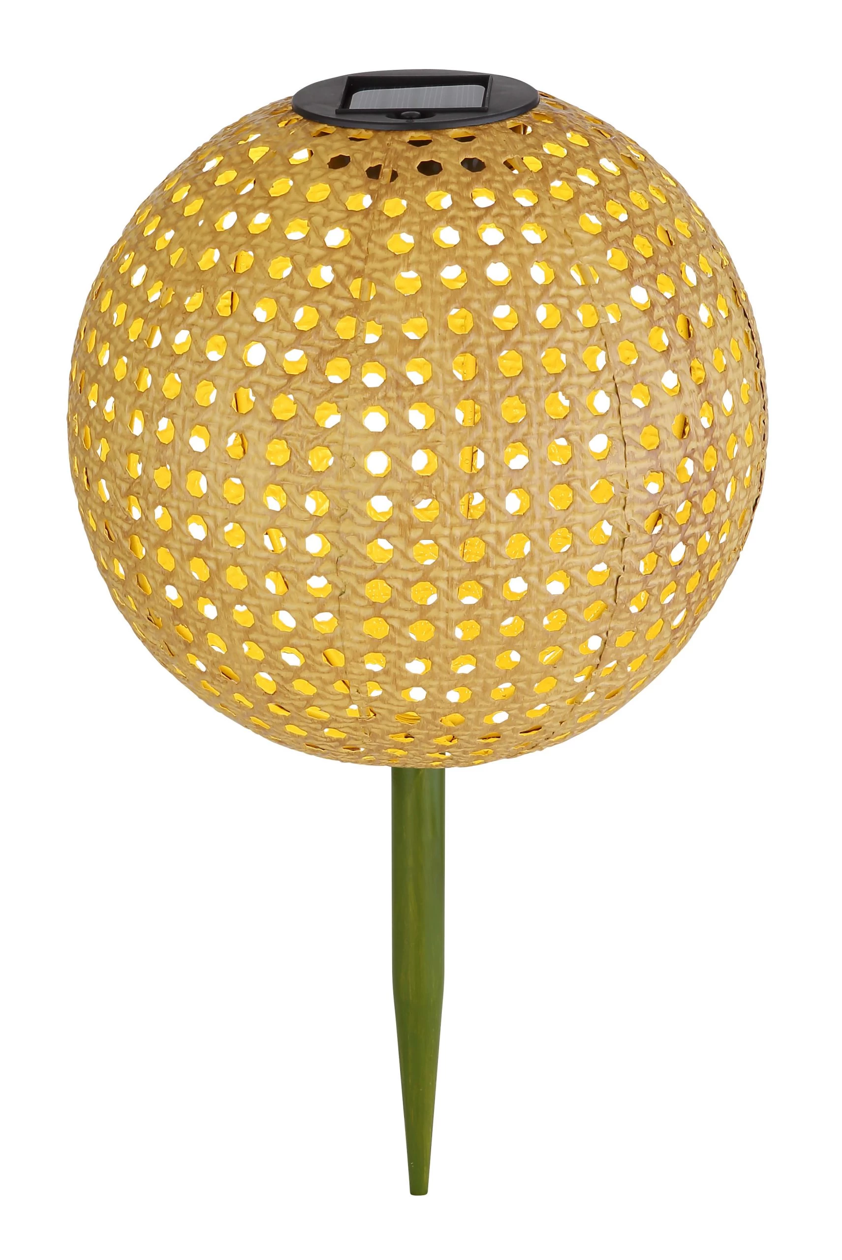 Solarleuchte "SOLARLEUCHTE METALL BRAUN, 1XLED" In Brown