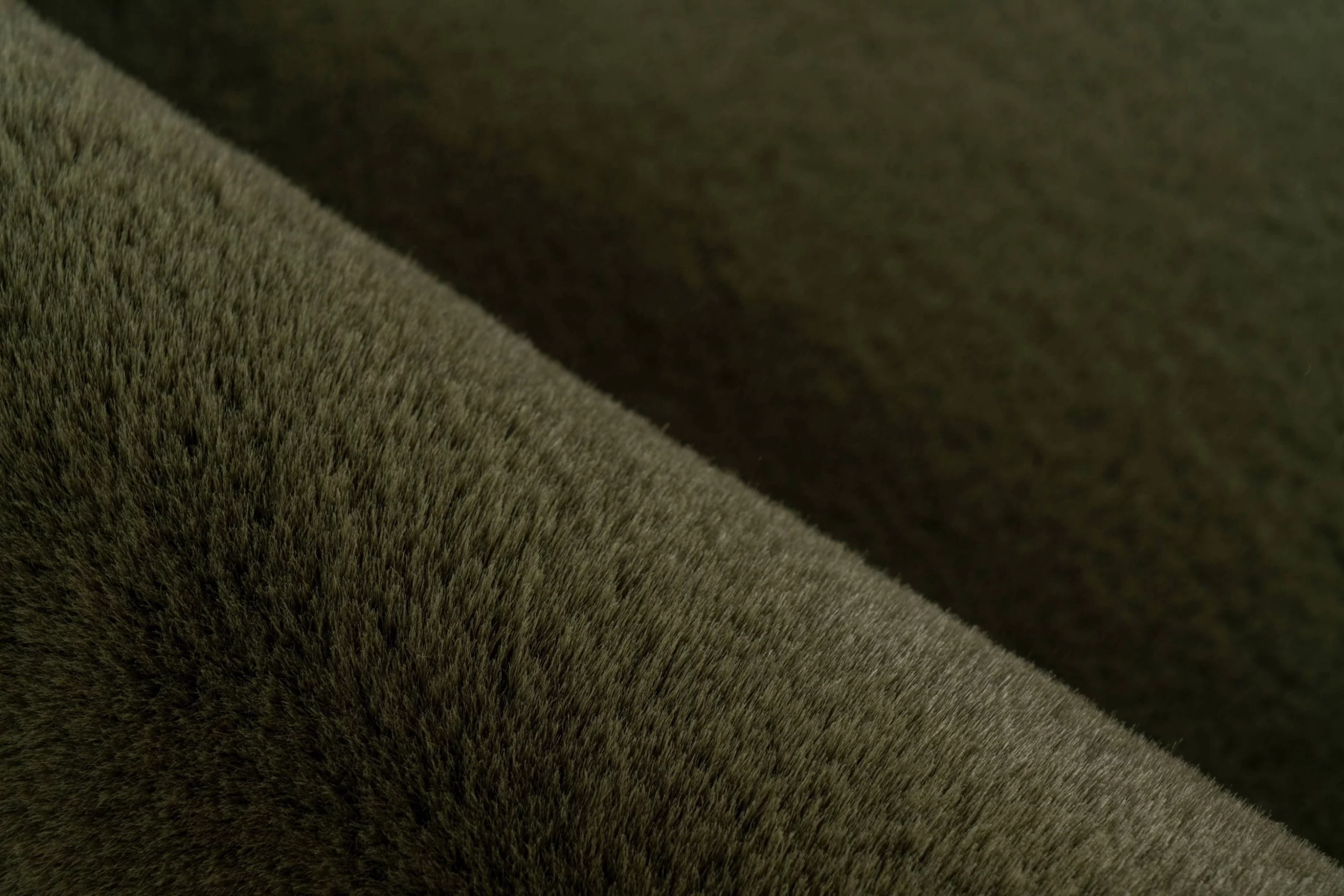 Hochflor-Teppich HEAVEN In Dunkelgrün – Bild 3