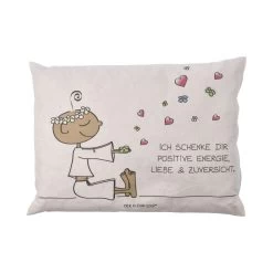 Bio-Zirbenkissen " Der Kleine Yogi - Ich Schenke Dir Positive Energie " In Mehrfarbig