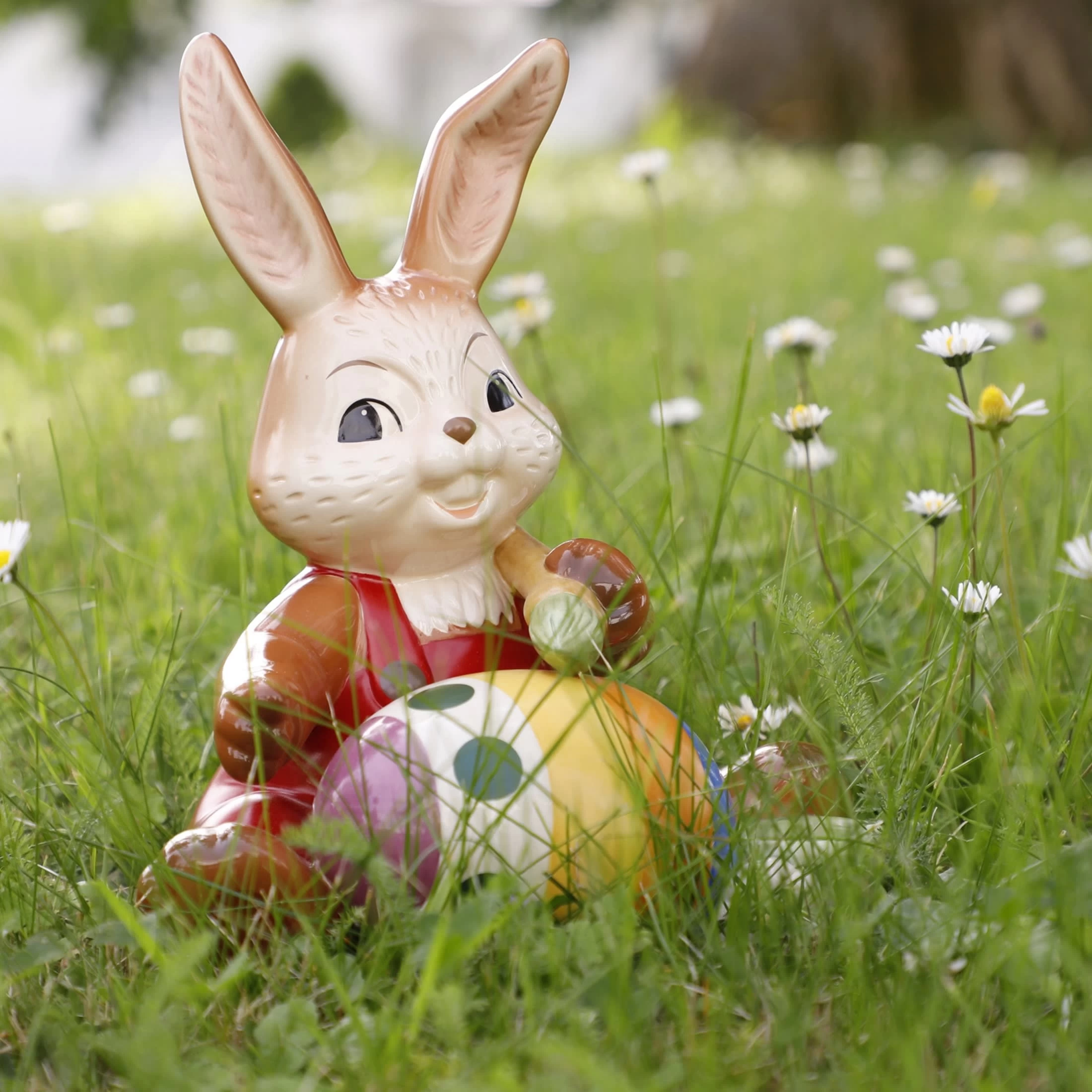 Figur " Hase - Meistermaler " In Mehrfarbig – Bild 8