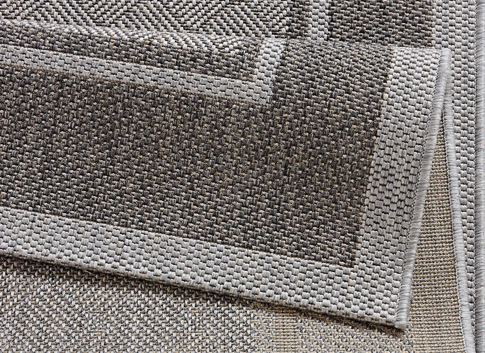 Flachgewebe Teppich Classy Grau – Bild 3