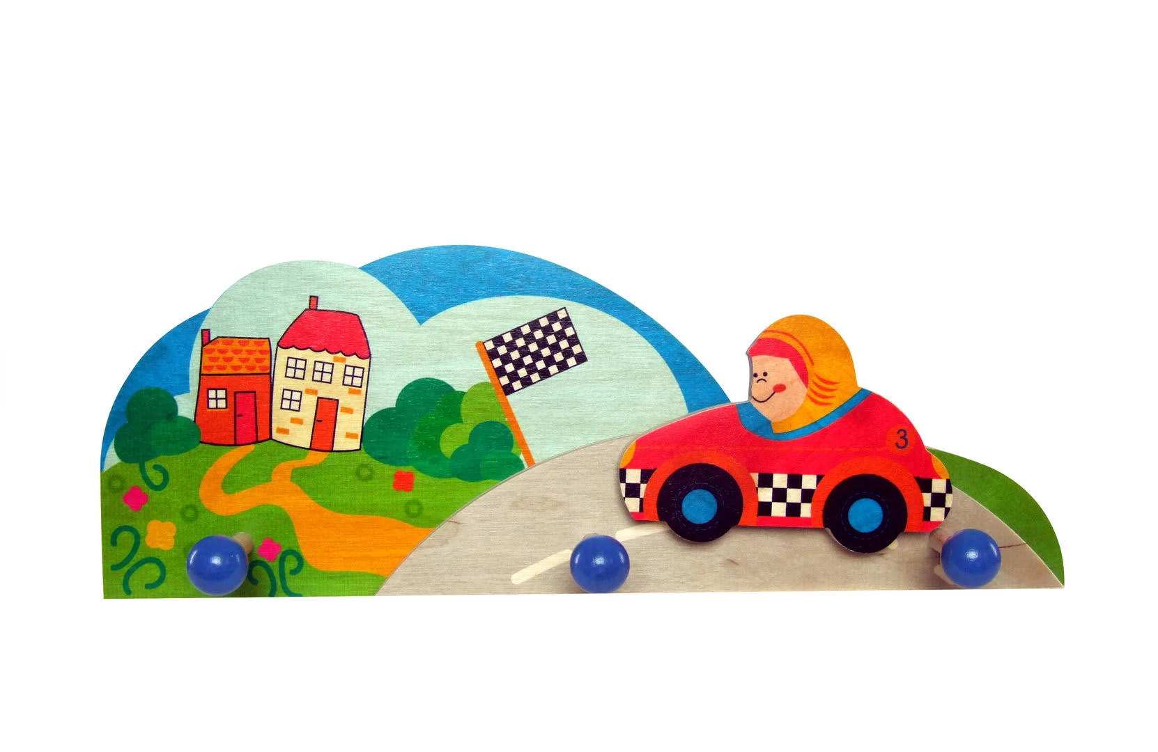 Garderobe "Flitzer" In Bunt