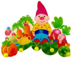 Garderobe "Zwerg" In Bunt