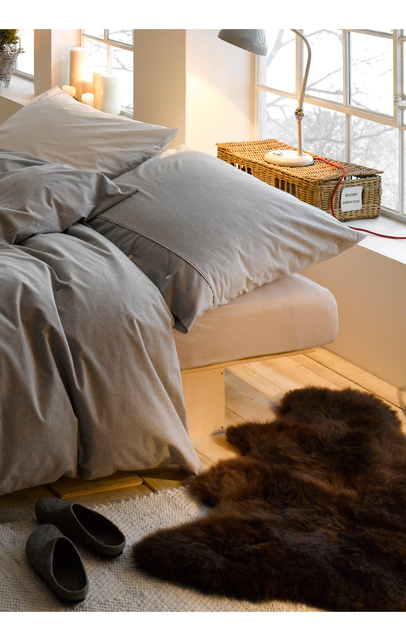 Hessnatur Lammfell Samsoe In Braun – Bild 3