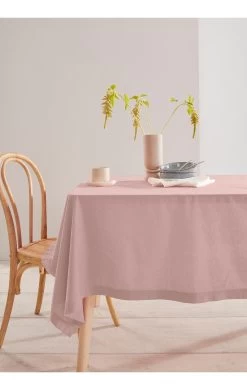 Perkal-Tischtuch In Hortensie