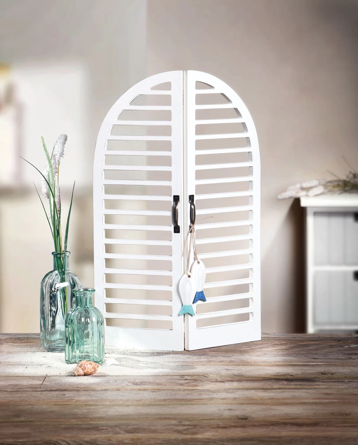 Dekofenster "Mare" 350x530 In Weiß – Bild 2