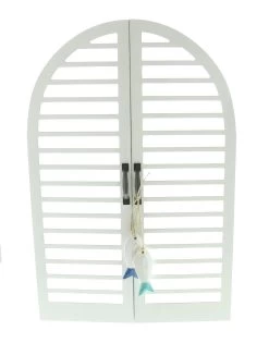 Dekofenster "Mare" 350x530 In Weiß