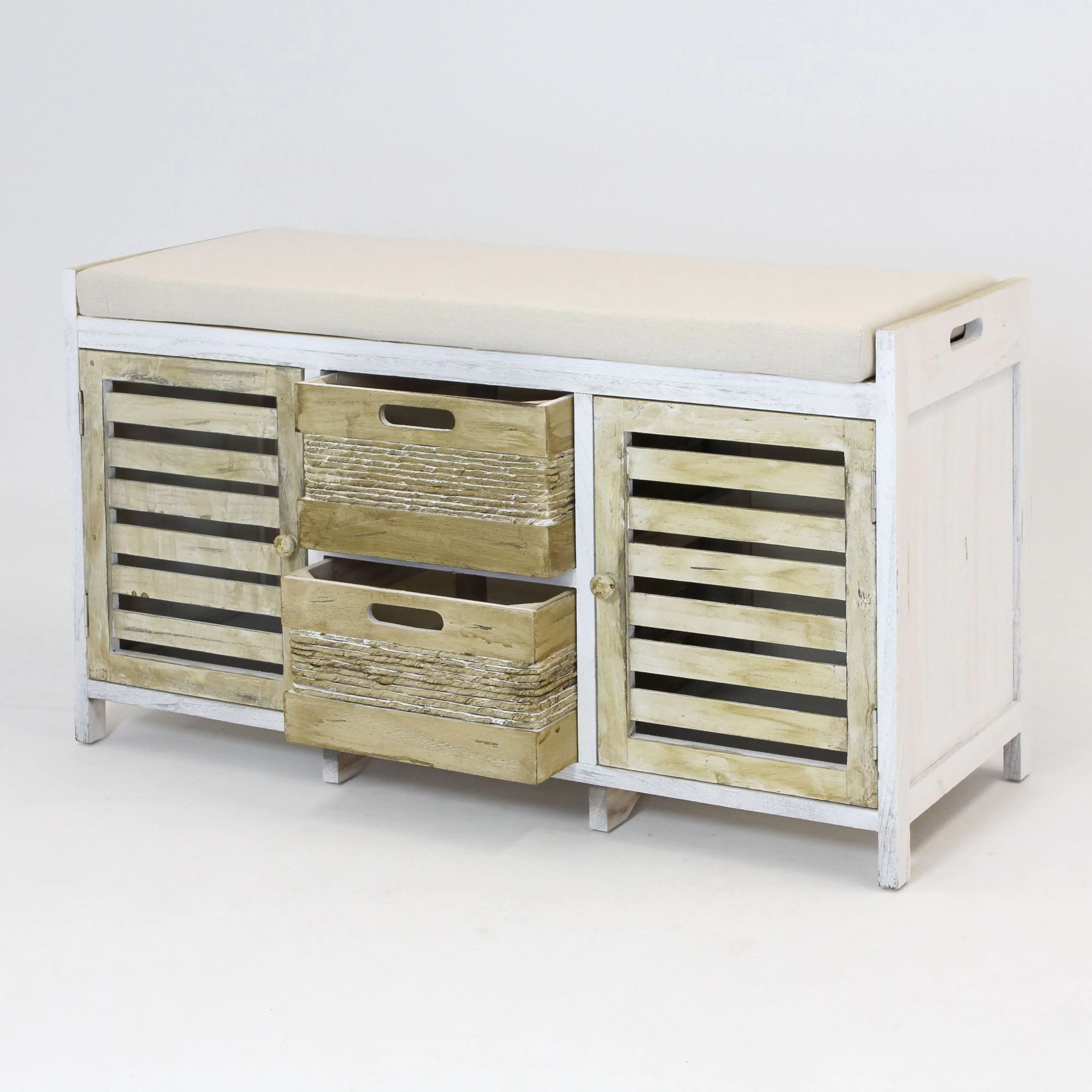 Sitzbank "Shabby" 880x340x500 In Bunt – Bild 3