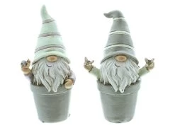 Spar-Set 3x Figuren "Gartenzauber", Höhe 9 Cm In Bunt