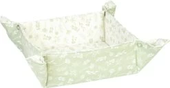 Brotkorb (Textil) "TILDA" In Grün 21X21 Cm