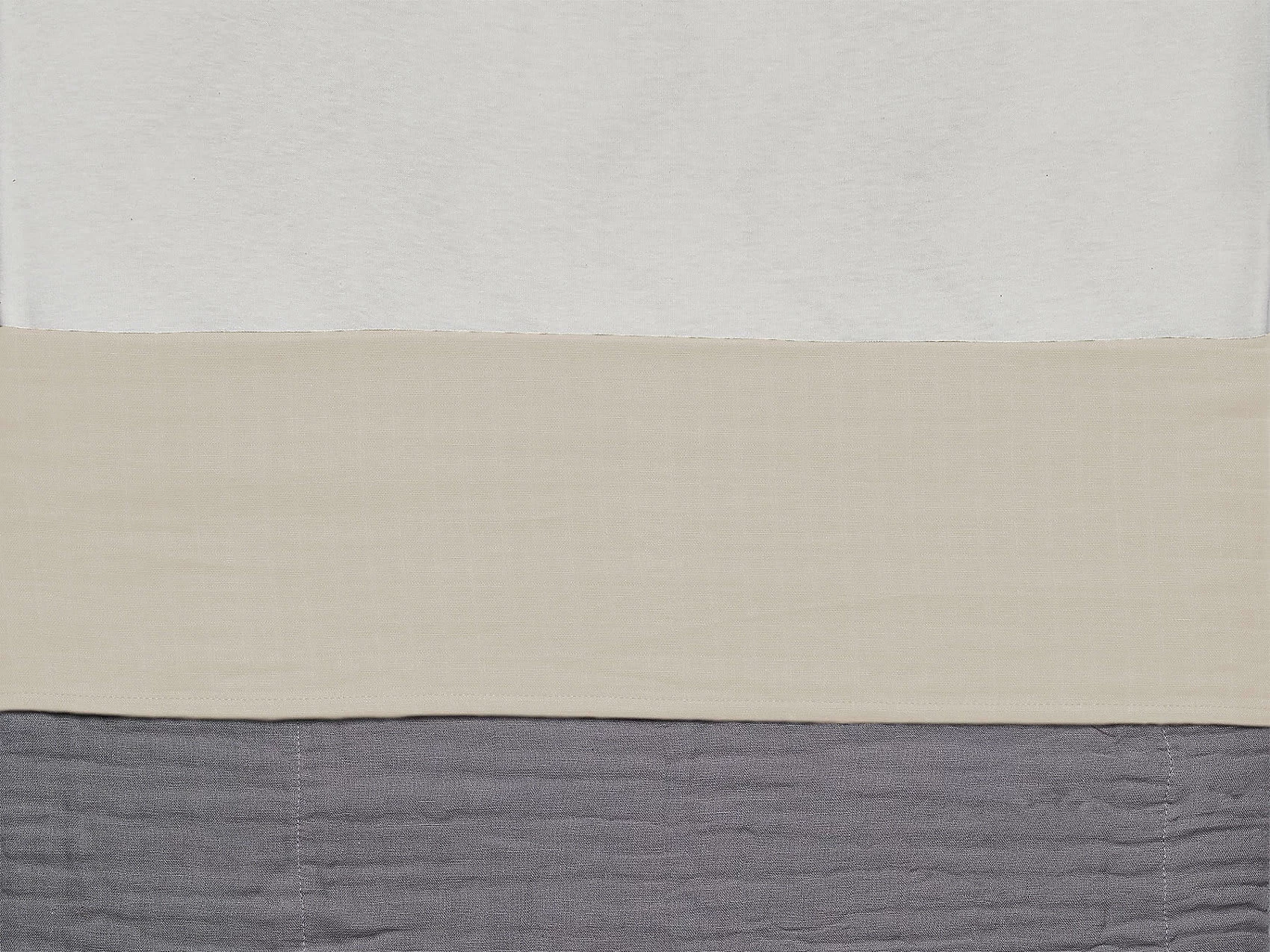 Jollein Bettlaken 75 X 100 Cm Wrinkled Cotton Nougat – Bild 3