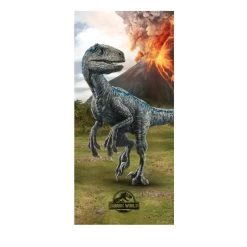 Bade-/Strandtuch Jurassic World - (L) 140 Cm X (B) 70 Cm In Grün