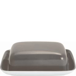 Butterdose Eckig 17 X 14 Cm Pebble Stone