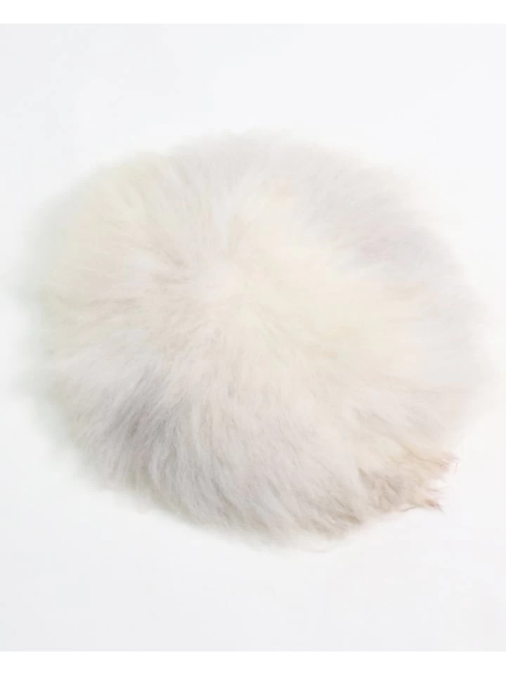 Lammfell-Sitzauflage In Creme