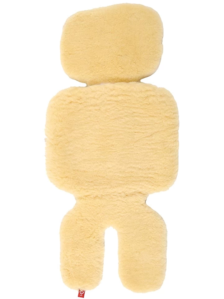 Lammfellauflage "Kingly" In Natur - (L)80 X (B)35 Cm