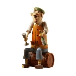 Räuchermännchen Holzmannl "Winzer", Räuchermännchen In Bunt