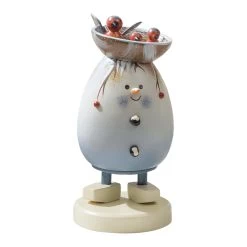 Räuchermännchen Vogelfreund, Duftl In Weiß