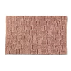 Badematte Leana In Lachsrot, L 80 Cm X B 50 Cm X H 0,5 Cm