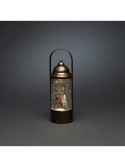 Konstsmide LED-Laterne "Charles Dickens Stil" In Braun - (B)10 X (H)29 X (T)9 Cm