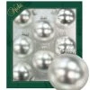 8er-Set: Christbaumkugeln In Silber - Ø 7