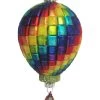 Christbaumornament "Heißluftballon" In Bunt - (L)14 Cm