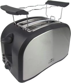 2-Scheiben Toaster 800W In Schwarz