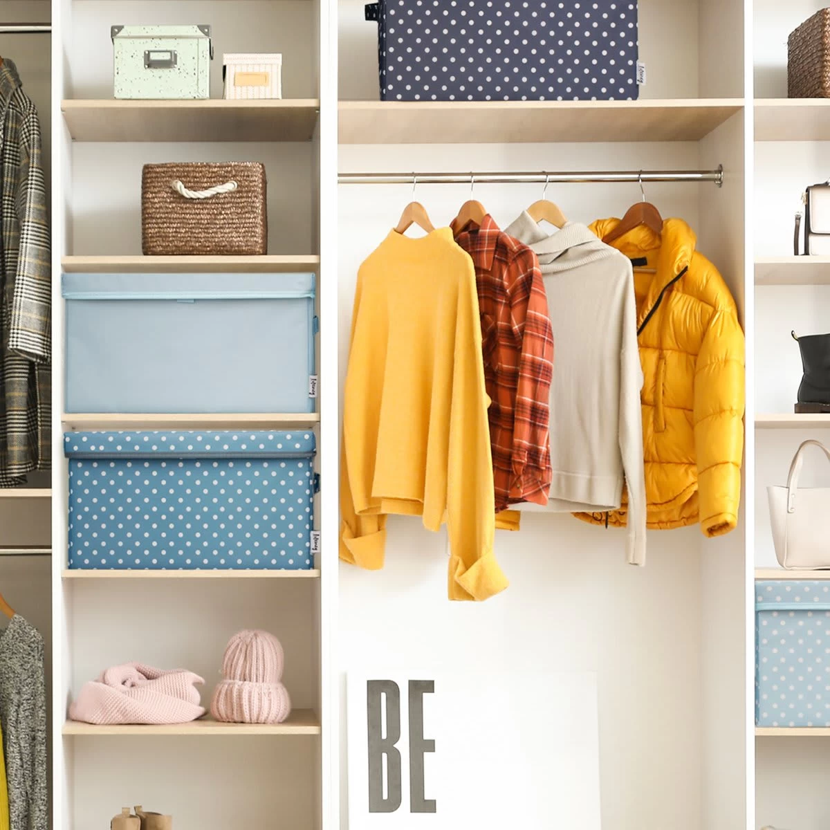 Aufbewahrungsbox 2er-Set Hellblau, 37 X 25 X 21 Cm – Bild 3