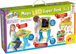 Lisciani Carotina - 3 In 1 LED-Tisch - Spielen Und Lernen, LED-Tafel