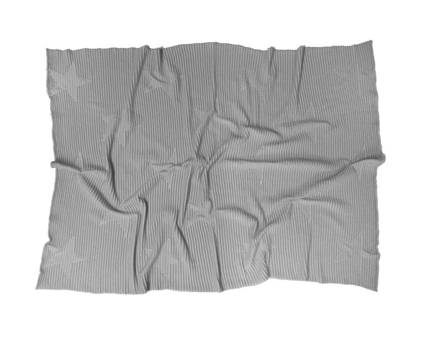 Lorena Canals Babydecke "Hippy Stars" In Hellgrau - 90x120 Cm – Bild 2