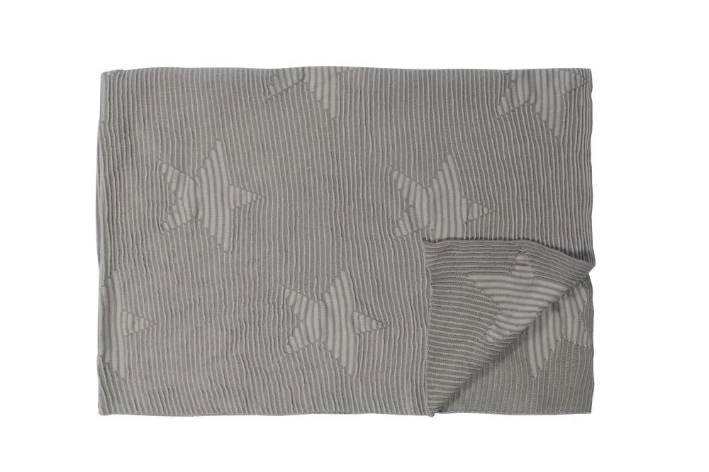 Lorena Canals Babydecke "Hippy Stars" In Hellgrau - 90x120 Cm – Bild 3