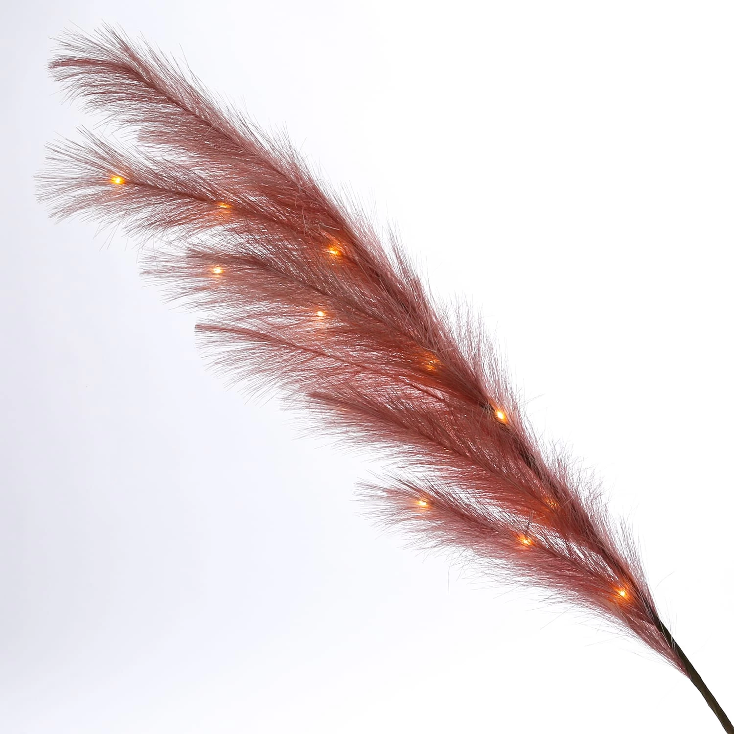LED Zweig Ferderbüschel Pampasgras H: 118cm In Rosa – Bild 3