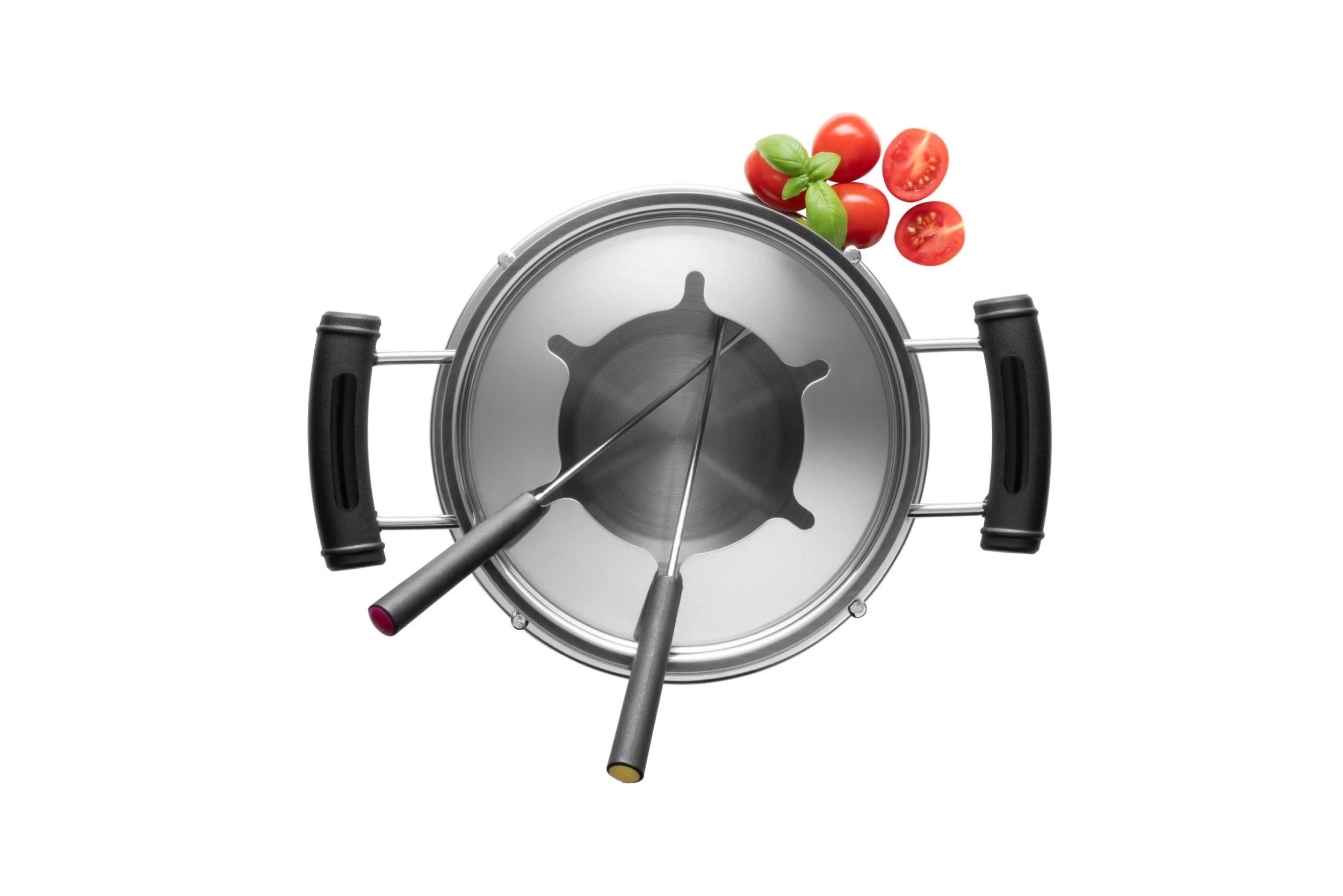 Fondueset, Edelstahl - In Silber – Bild 2