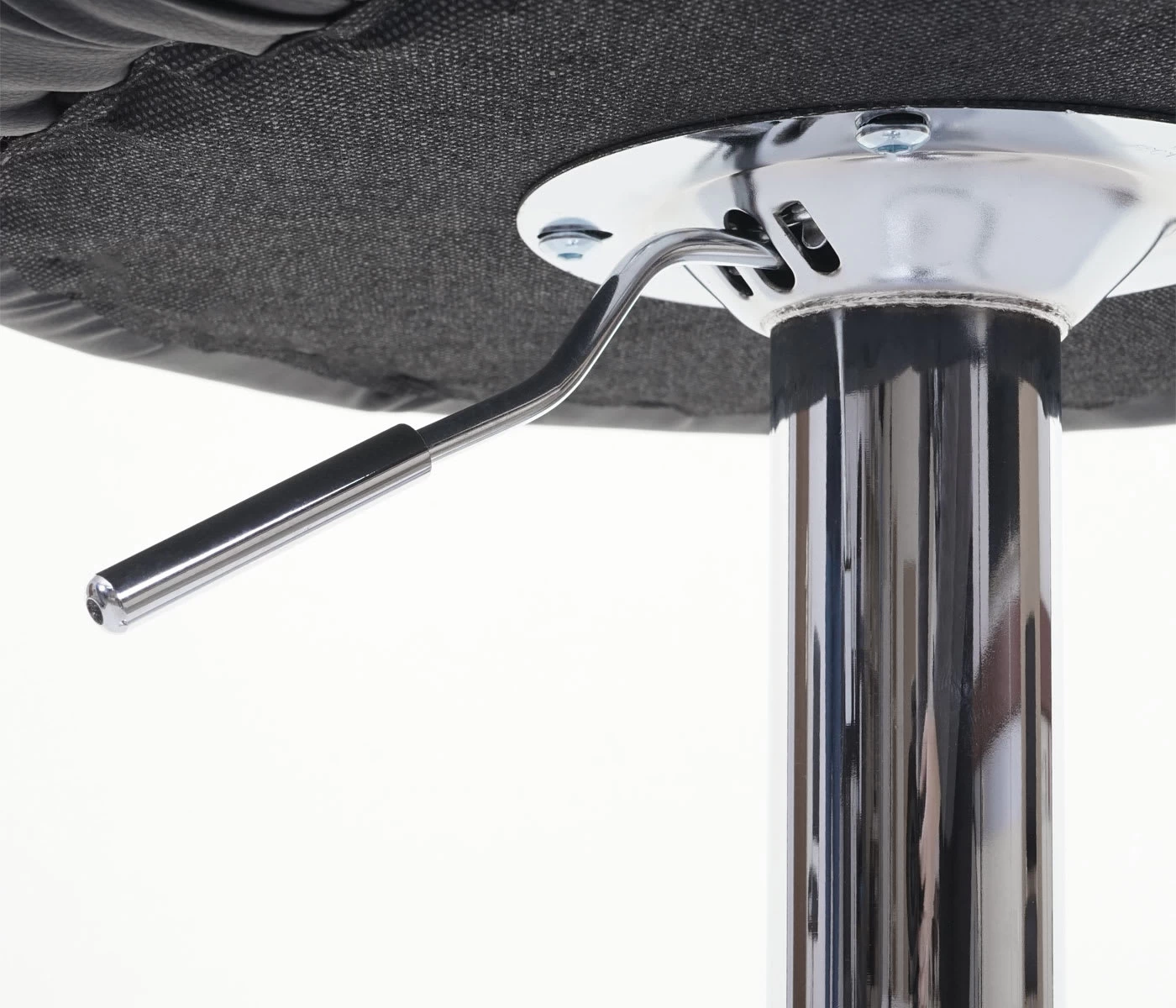 2er-Set Barhocker F16 Mit Lehne, Taupe-schwarz – Bild 6