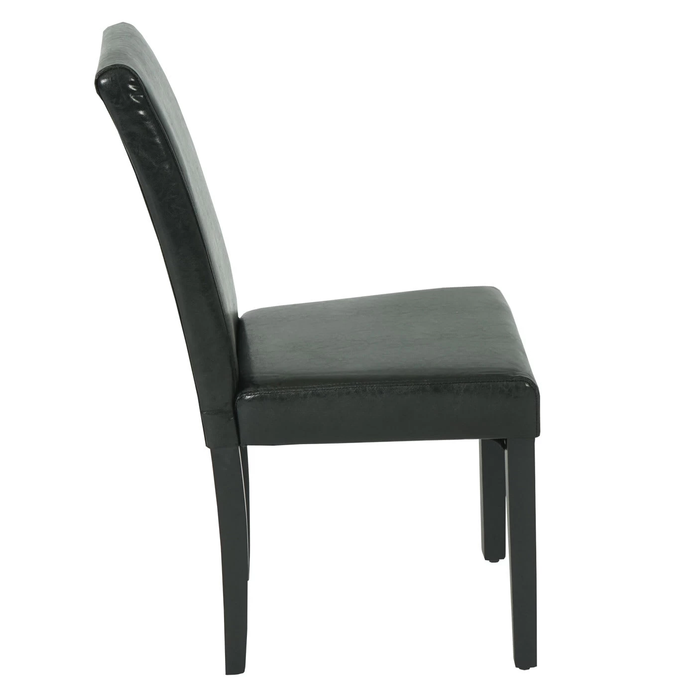 4x Esszimmerstuhl J99, Schwarz, Schwarze Beine – Bild 4