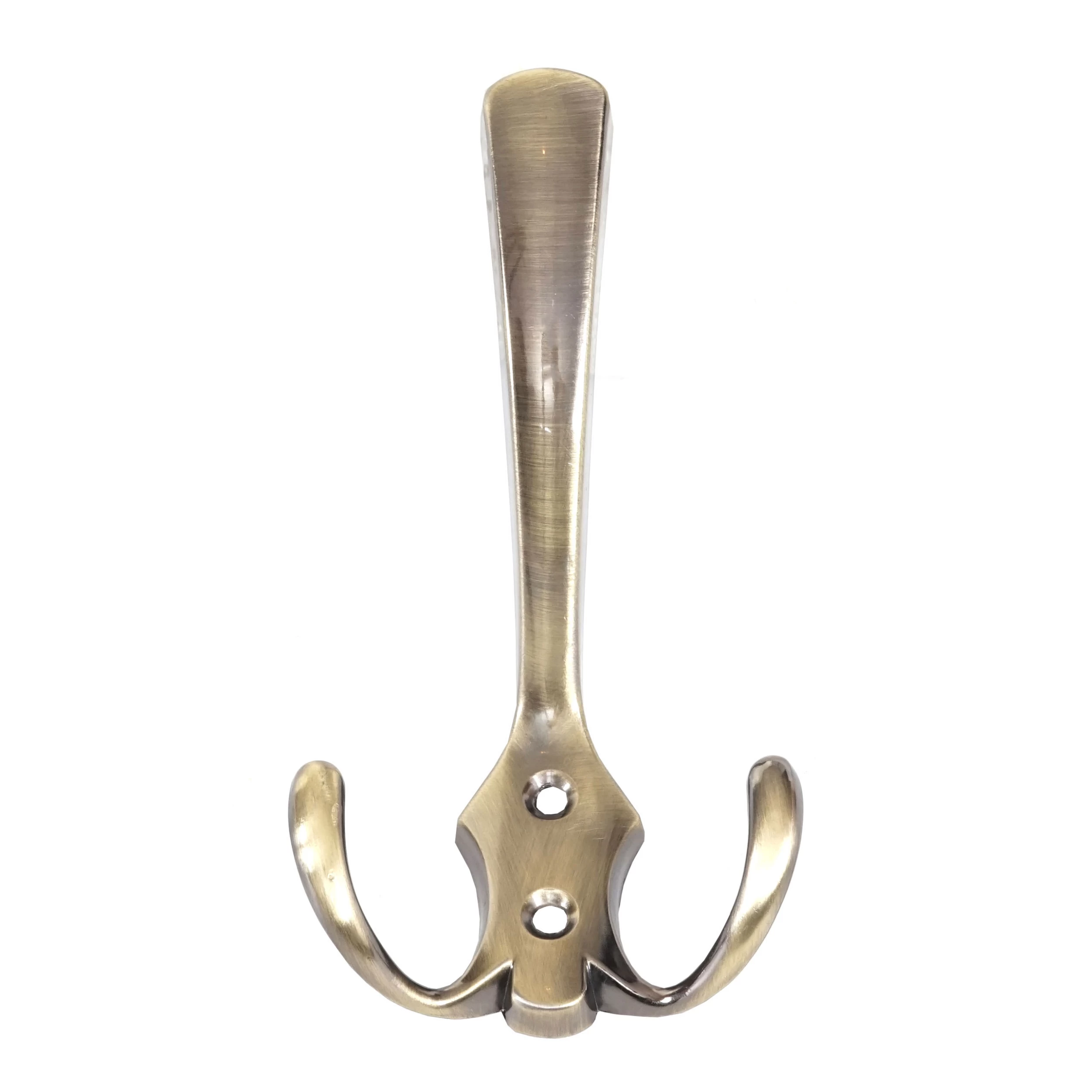 8er-Set Garderobenhaken D46, Farbe: Messing – Bild 2