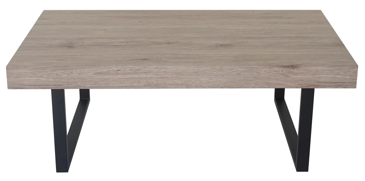 Couchtisch Genk, San Remo, Dunkle Metall-Füße – Bild 3