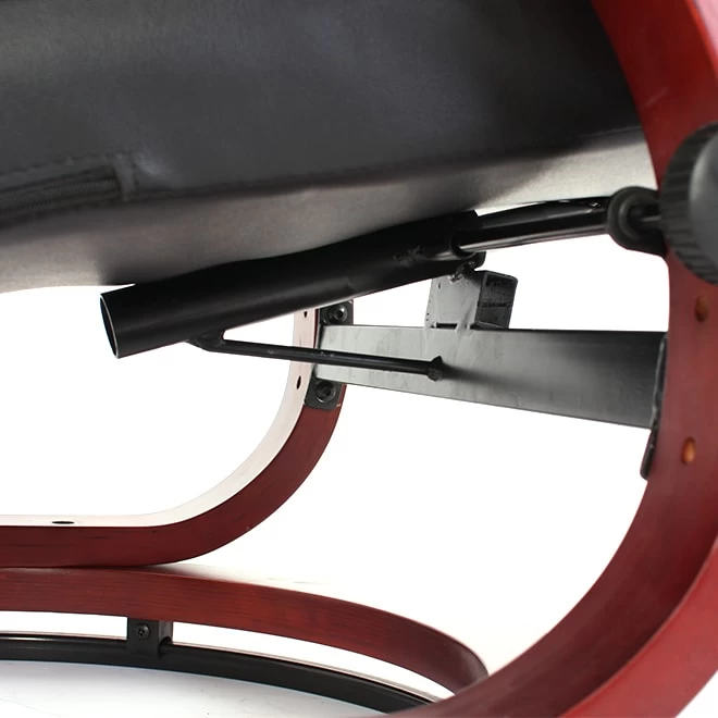 Fernsehsessel Aprilia Mit Hocker, Schwarz – Bild 2