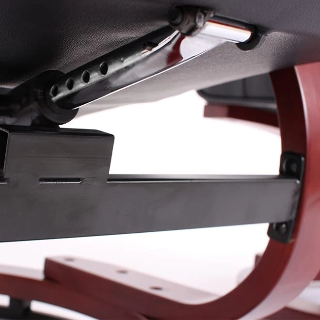 Fernsehsessel Aprilia Mit Hocker, Schwarz – Bild 3