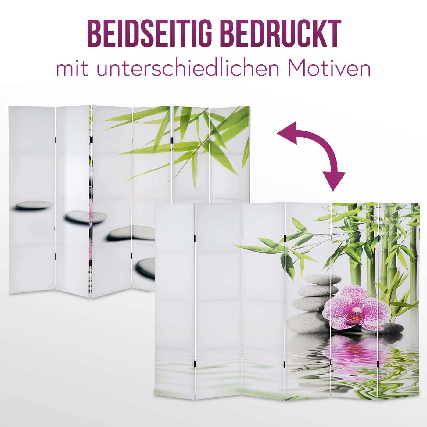 Foto-Paravent Bagheria, 180x240cm – Bild 2