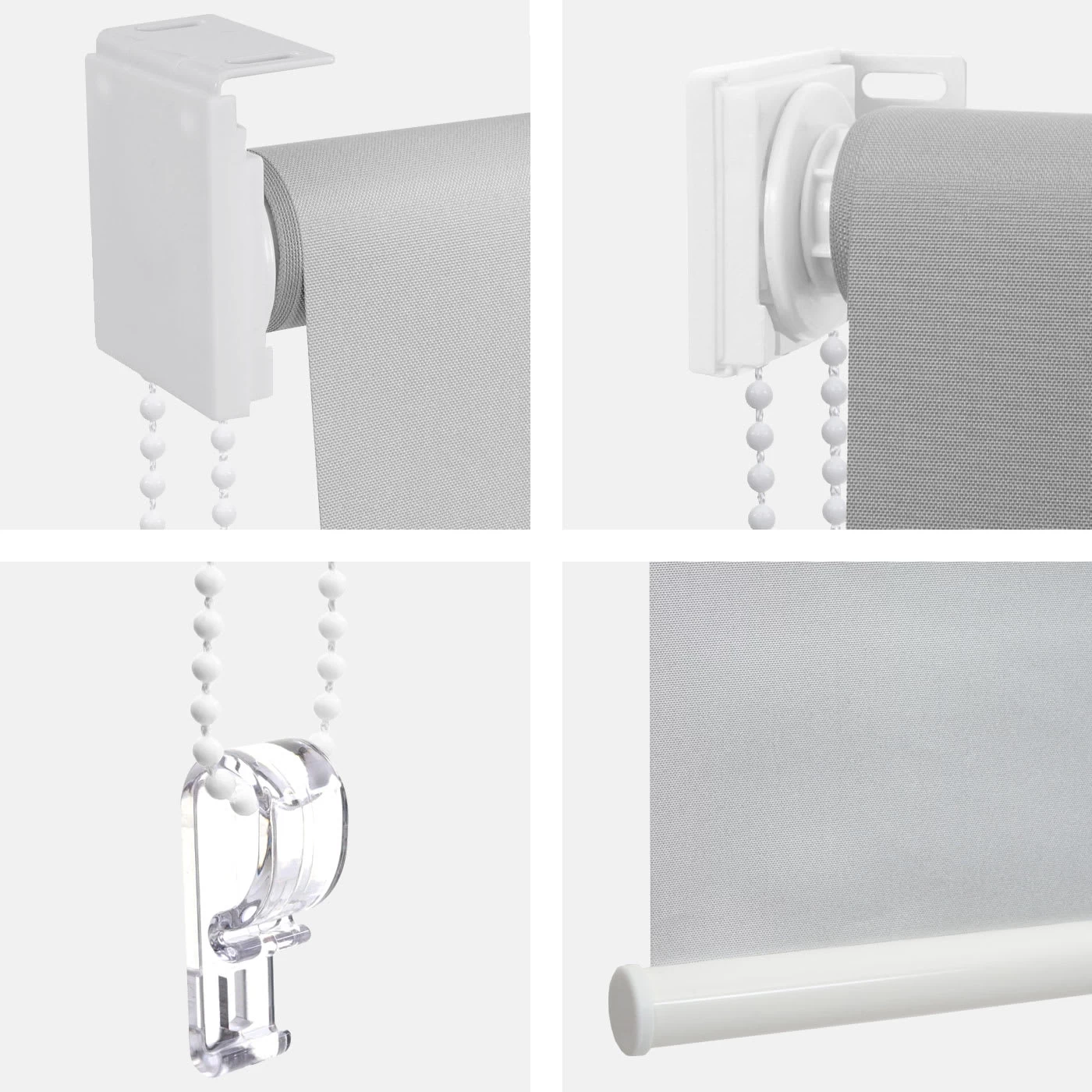 Rollo D52, 110x230cm, Weiß – Bild 5