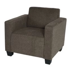 Sessel Loungesessel Moncalieri, Braun