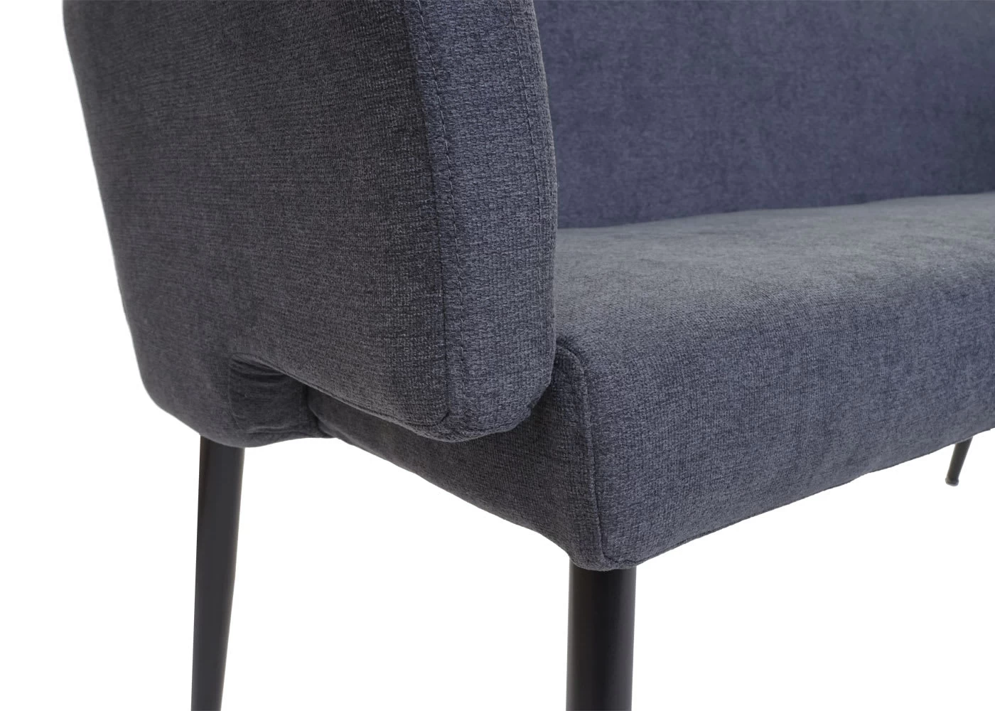 Sitzbank J13 Mit Rückenlehne Und Armlehne, Anthrazit – Bild 5