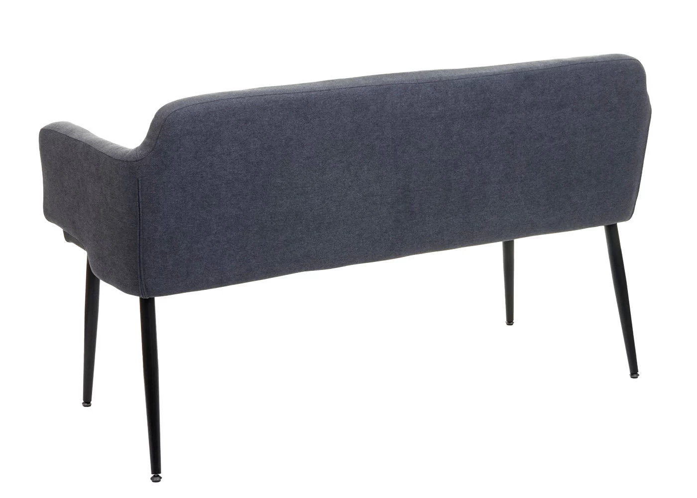 Sitzbank J13 Mit Rückenlehne Und Armlehne, Anthrazit – Bild 7