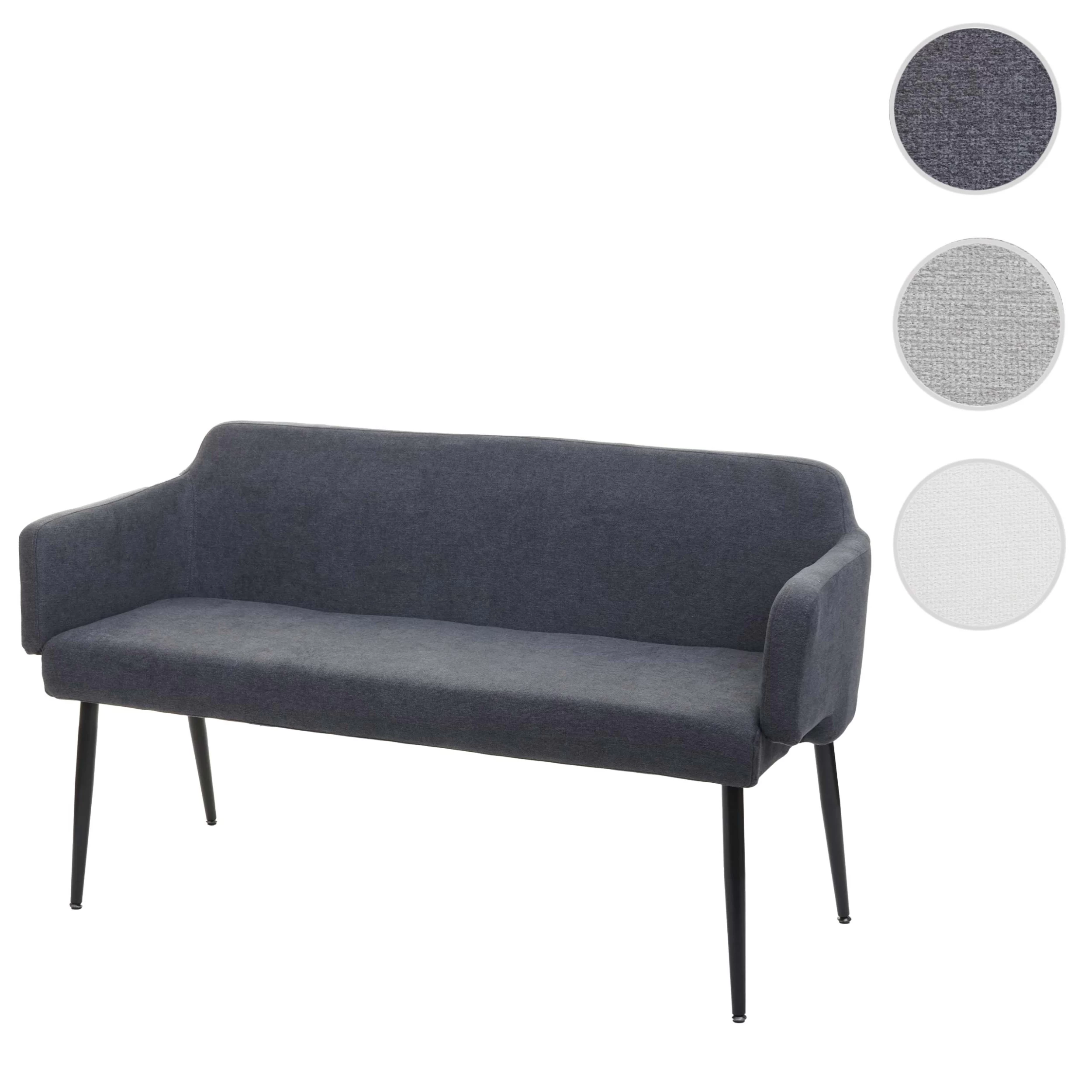 Sitzbank J13 Mit Rückenlehne Und Armlehne, Anthrazit – Bild 8