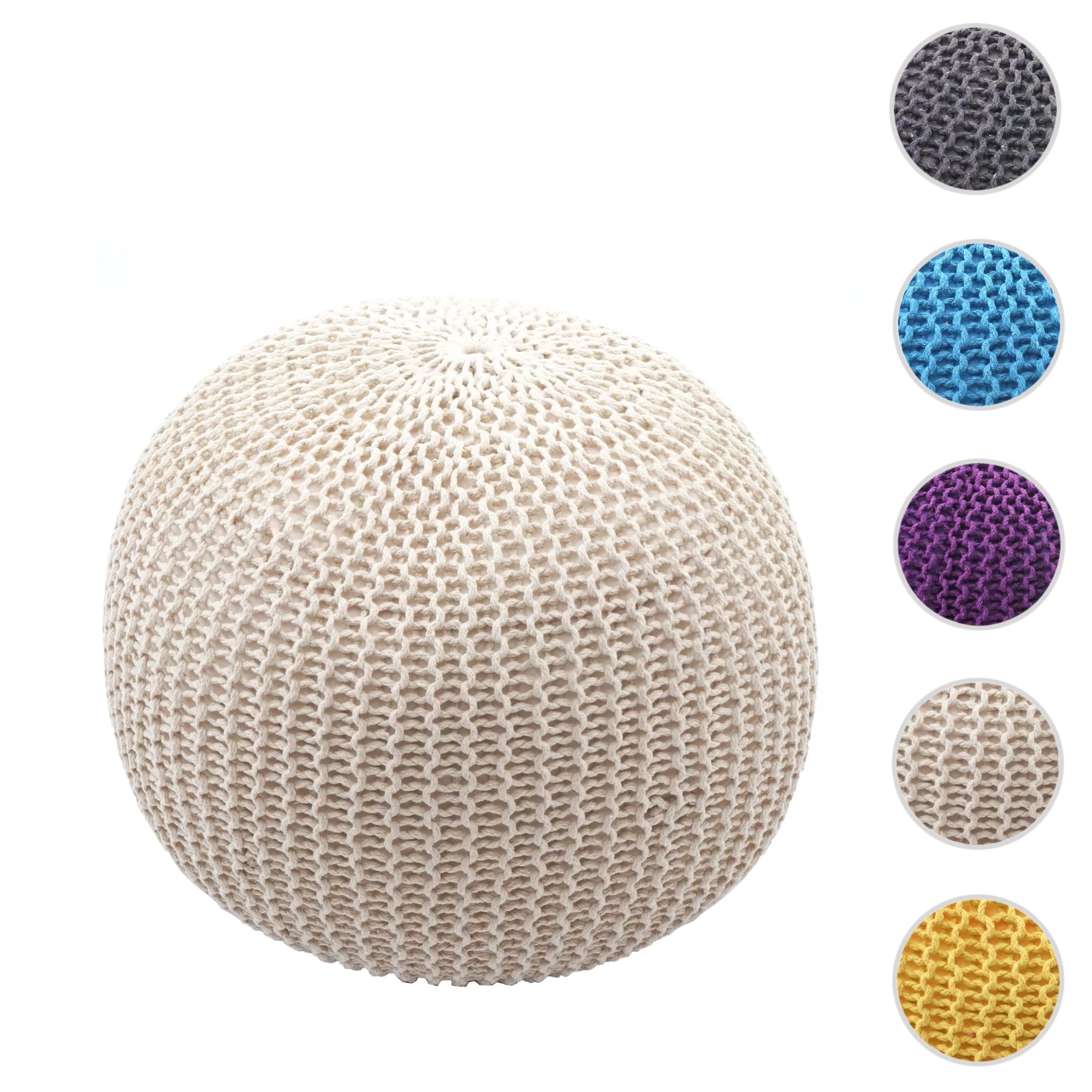 Strickhocker E16, Beige – Bild 5