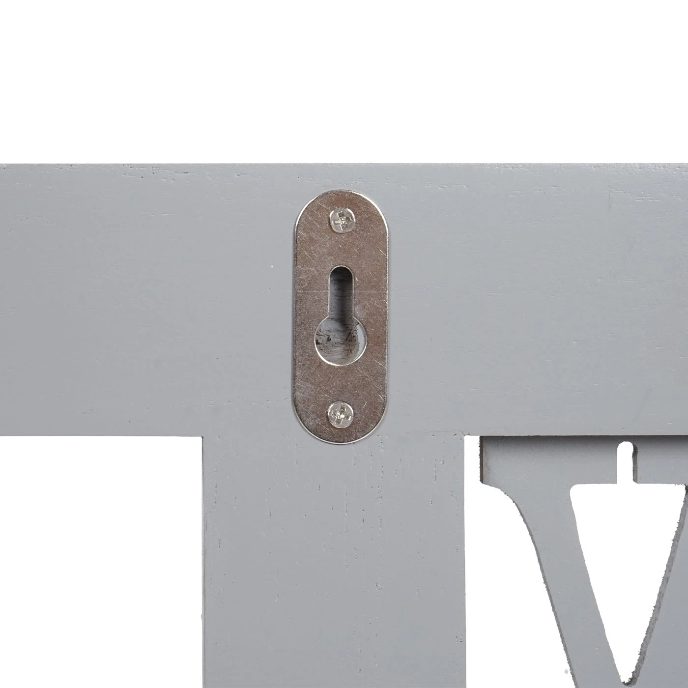 Wandgarderobe C60 Family Im Shabby-Look, Grau-blau – Bild 6