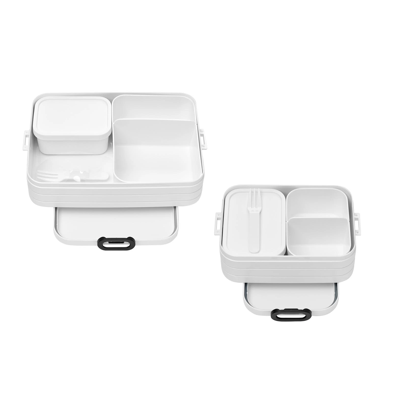 Mepal 2er Set Bento-Lunchboxen Midi+Large Take A Break In Nordic White