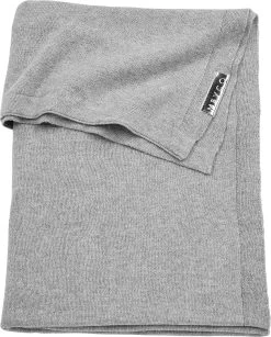 Kinderdecke Knit Basic, Grau, 75 X 100 Cm