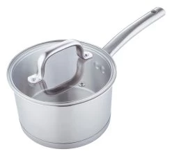 Stieltopf Ø 16cm Kochtopf In Silber