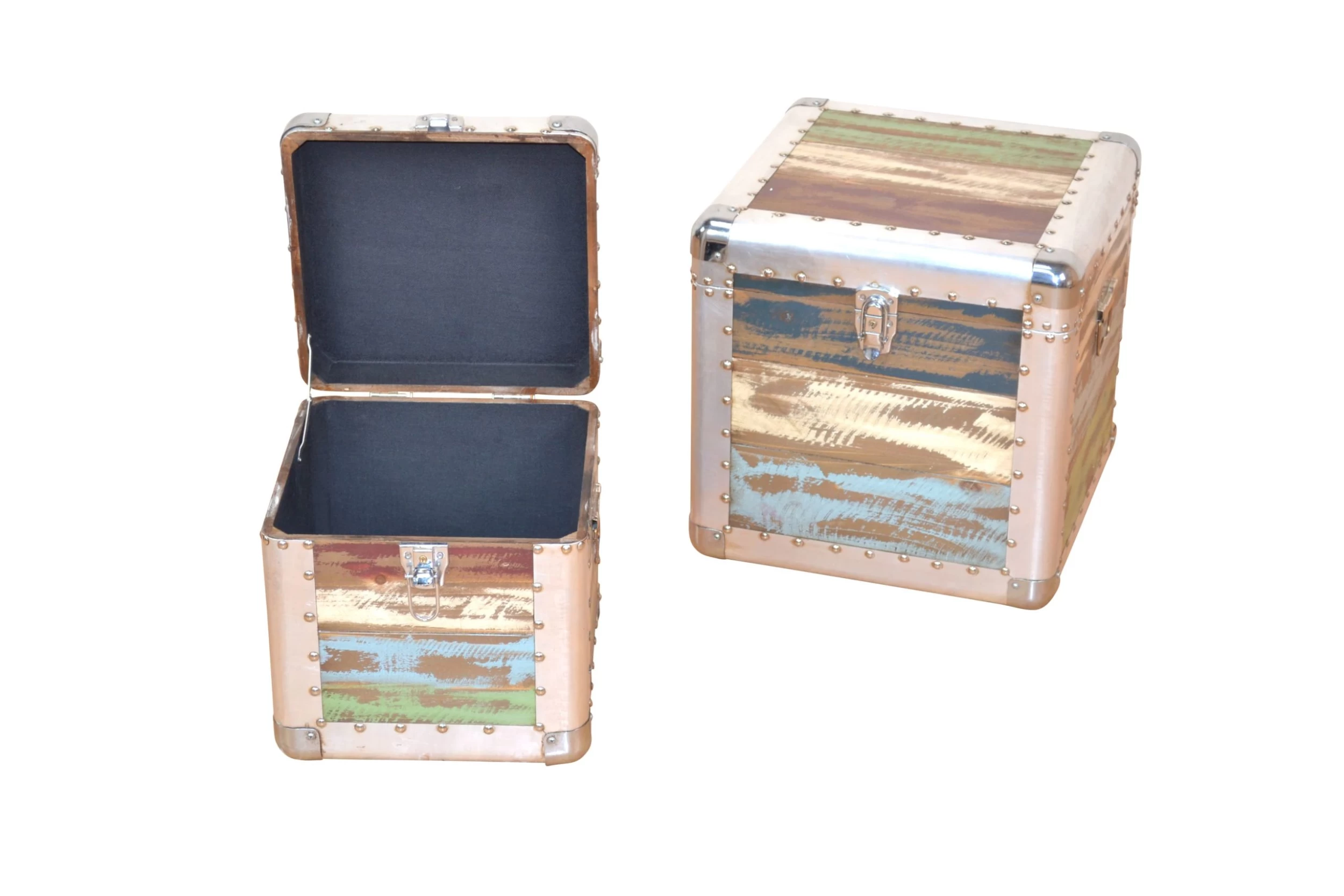 Truhen-Set 2-teilig "Aris" In Bunt – Bild 2